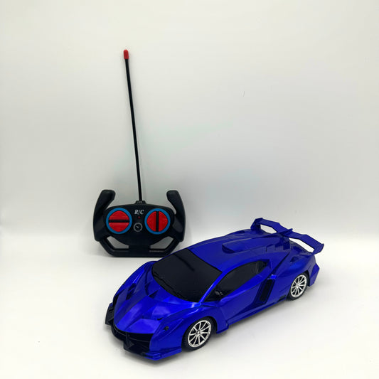 Kauko-ohjattava auto sininen